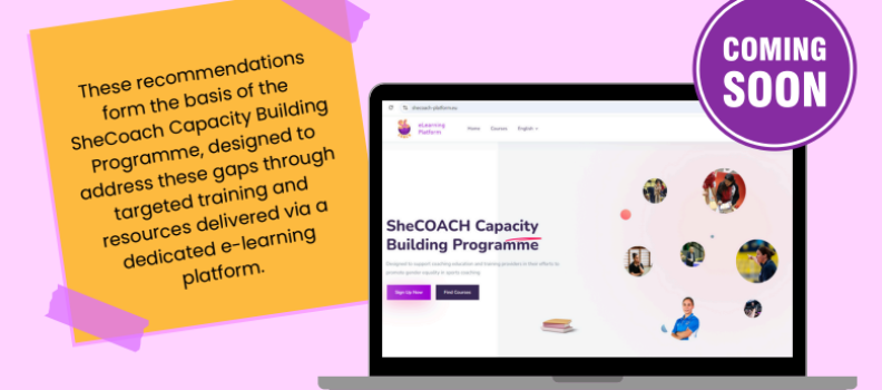 SheCOACH Unveils Key Recommendations for Gender Mainstreaming in Coaching Education