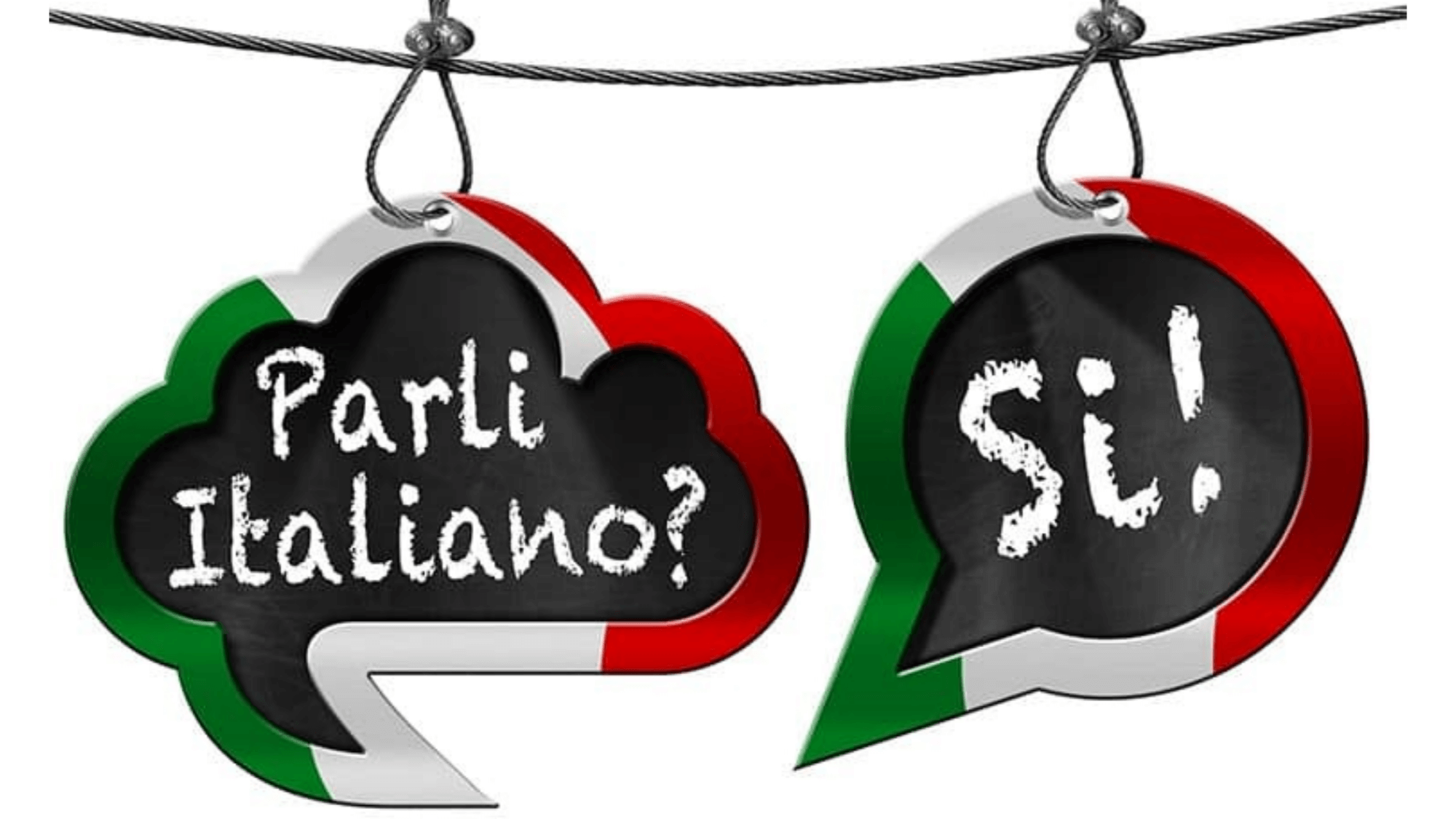 Italian language – music to the ears. :-)