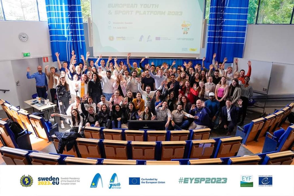 The European Youth & Sport Platform 2023 was a special occasion to connect offline with inspiring people from all over Europe and Worldwide.