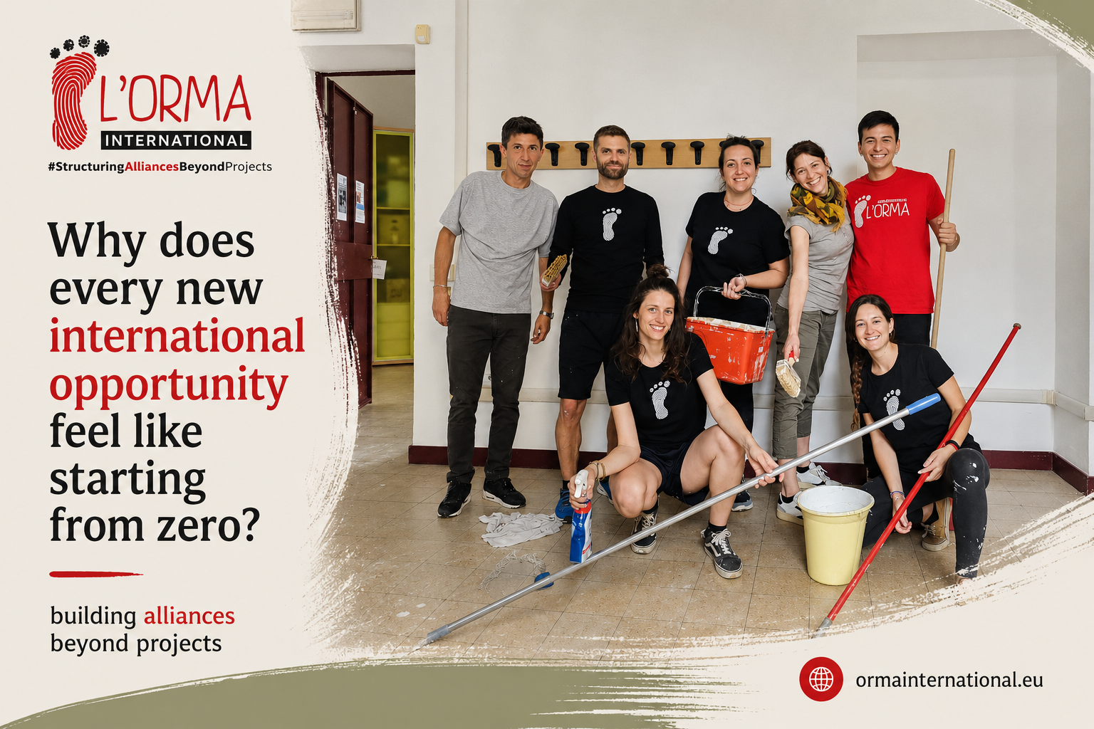 International partnerships and building alliances beyond projects